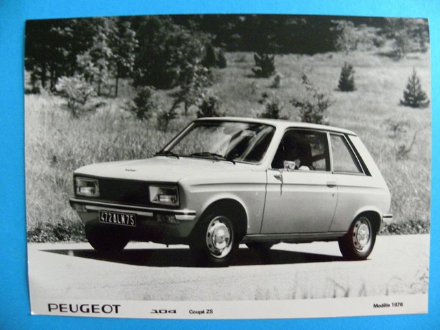 Photo 6 - Autre rareté, cette Peugeot 104 ZS équipée d'un kit Rallye