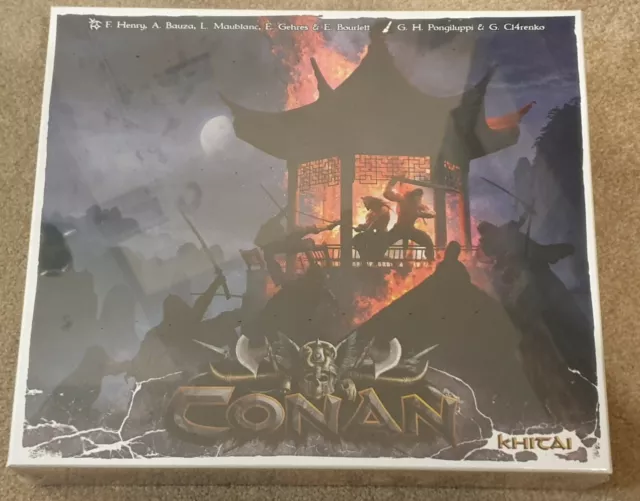 Conan Board Game KHITAI Expansion Monolith Kickstarter NEW