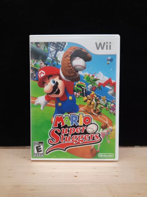 Mario Super Sluggers Wii case only (Nintendo 2008) NO MANUAL OR DISC