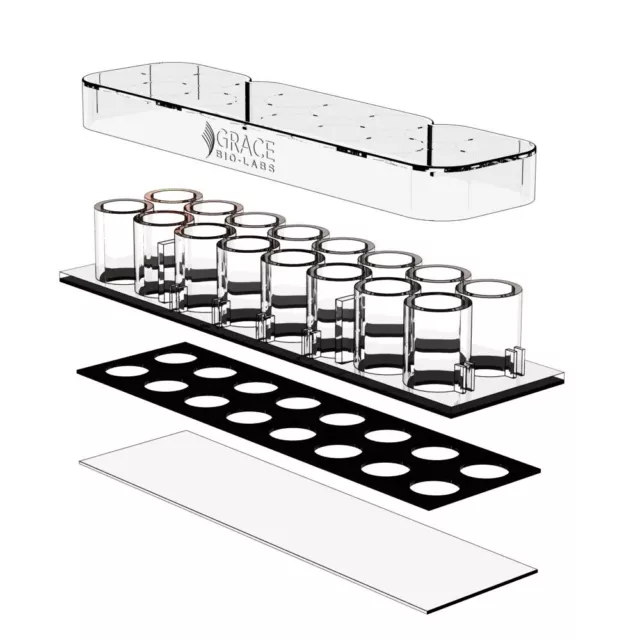 Grace Bio labs™ CS16-CultureWell™ Removable Chambered Coverglass LABORATORY LAB