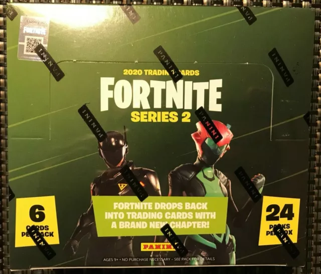 2020 Panini Fortnite Series 2 Trading Cards Hobby Box - Free Priority Shipping