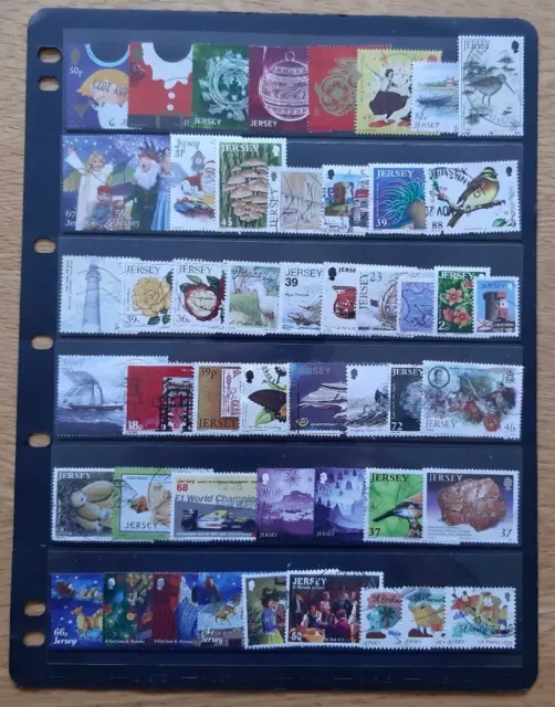 Jersey stamps,Used