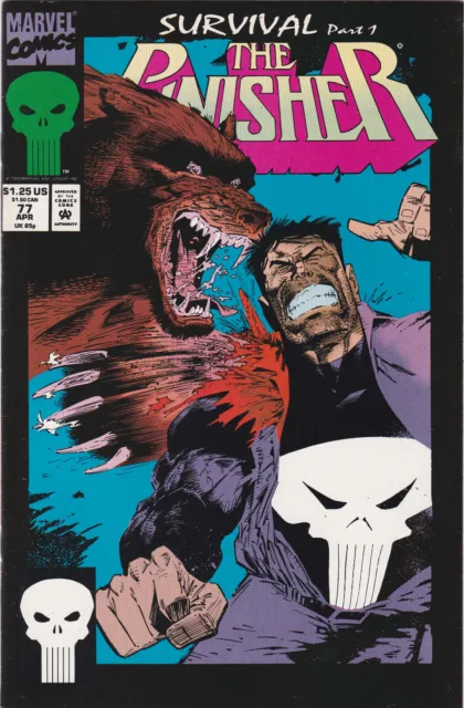 The Punisher #77 Vol. 2 (1987-1995) Marvel Comics