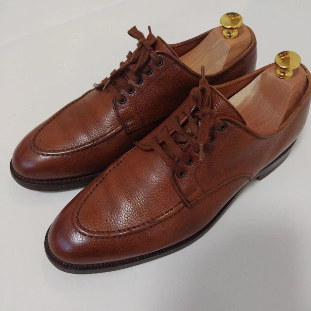 RALPH LAUREN × Crockett & Jones Rare Boots Size UK 9E Brown Leather