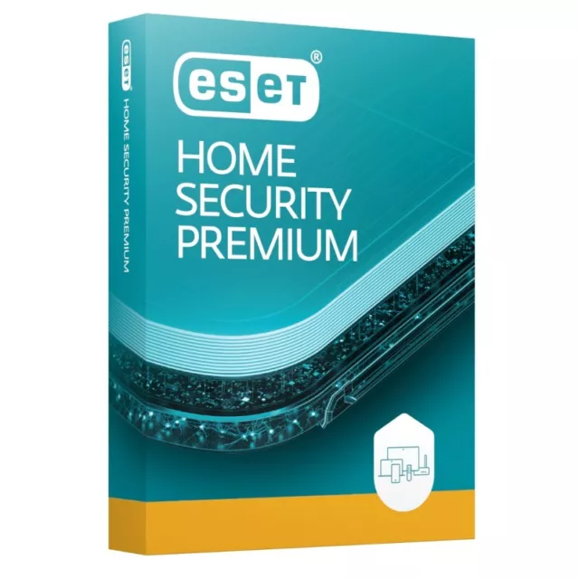 ESET Home Security Premium Antivirus 2024 Edition 1 Device 3 Years PC MAC Linux