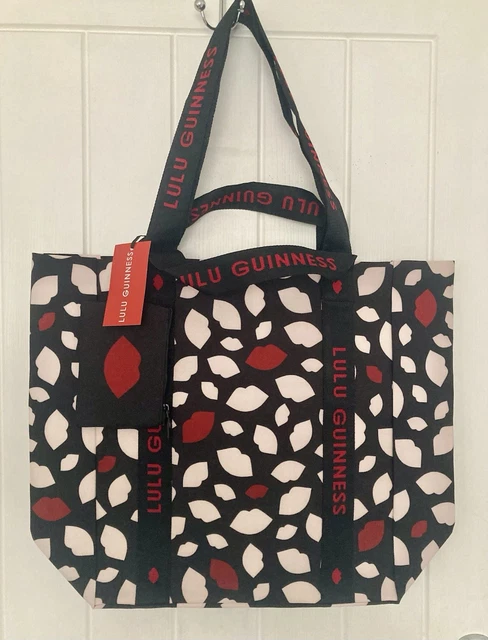 Lulu Guinness Tote Waitrose Eco Bag WAITROSE LULU GUINNESS BAG