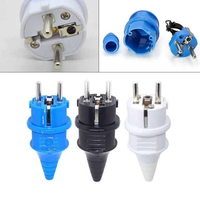 Adaptador de enchufe recable de alta calidad para fuente de alimentación industrial impermeable