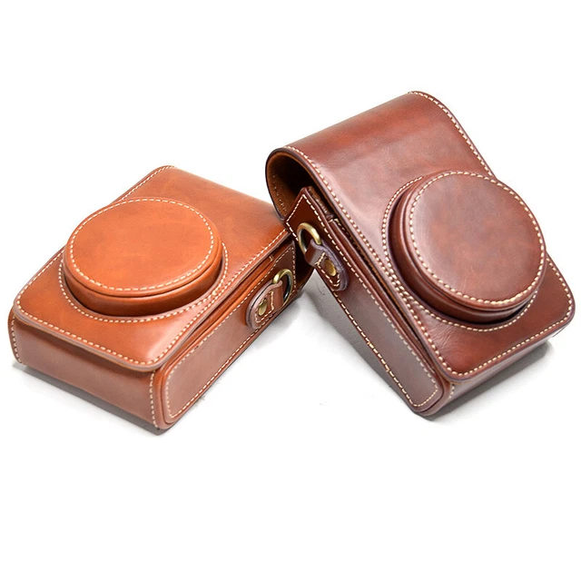 PU Leather Cover Camera Case Bag For Ricoh GRIII GR3 GR2 GRII GR-3 x100 ZV1 ZV-1 11