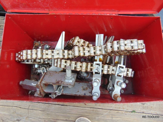 CHAIN PIPE ALIGNMENT VISE CLAMP JACK SCREW Mathey Dearman 10' Long Chain DC600C