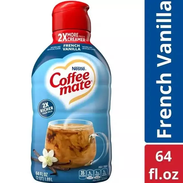 Nestle Coffee Mate French Vanilla Liquid Coffee Creamer 1.95l  (66fl.oz) flüssig