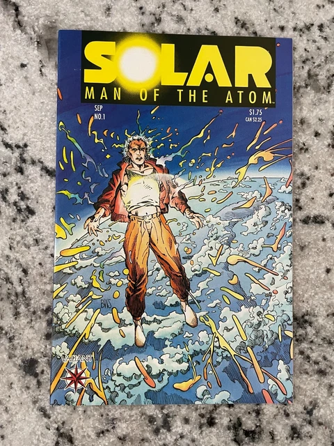 Solar Man Of The Atom #1 NM Valiant Comic Book Barry Smith Series Pre-Unity J914