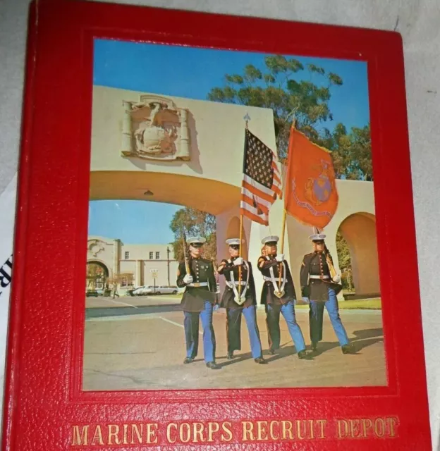 Marine Corps RECRUIT DEPOT MCRD San Diego 1975 Lima Company Yearbook 3095