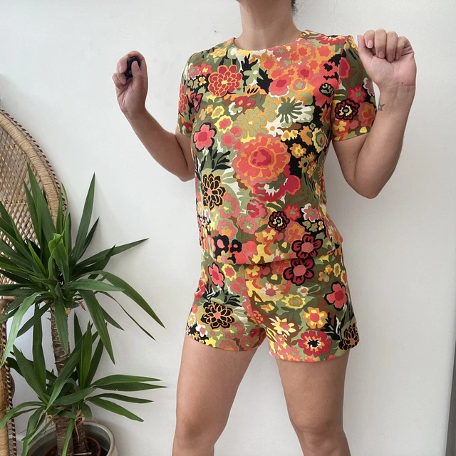 Zara deals floral playsuit