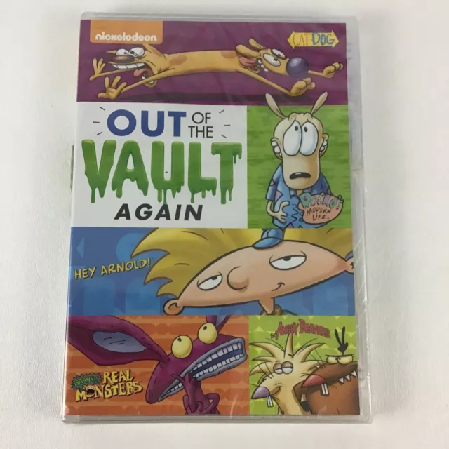 Nickelodeon Out Of The Vault Again DVD CatDog Hey Arnold Angry Beaver New Sealed