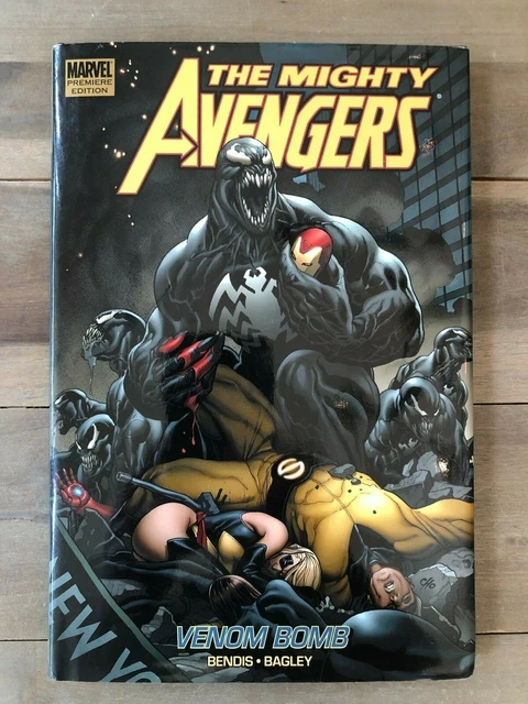 The Mighty Avengers: Venom Bomb Vol 2 HC Hardcover Marvel Comics Bendis & Bagley