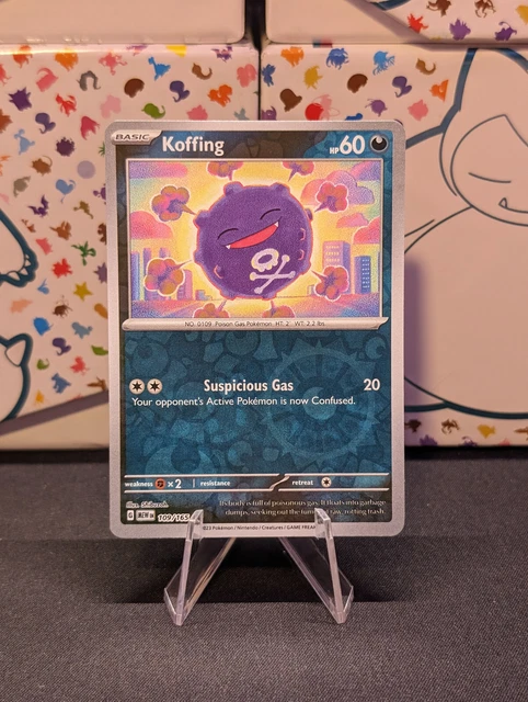 Koffing Reverse Holo 109/165 - Pokémon Scarlet .. | Köp på Koffing Reverse Holo 109/165 - Pokémon Scarlet .. | Köp på