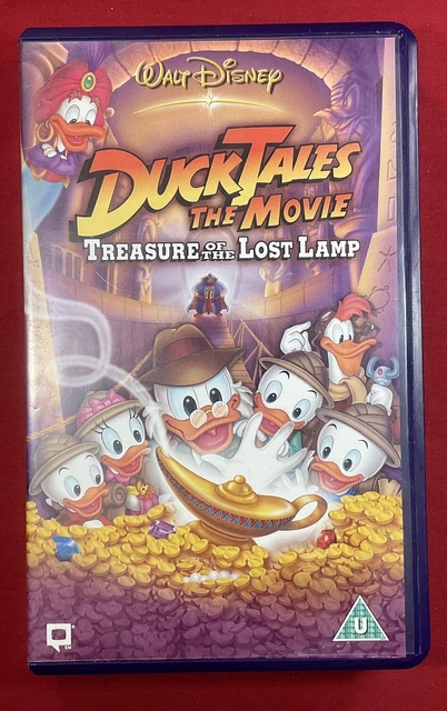 DISNE’S DUCK TALES The Movie Treasure of The Lost Lamp PAL Format VHS ...