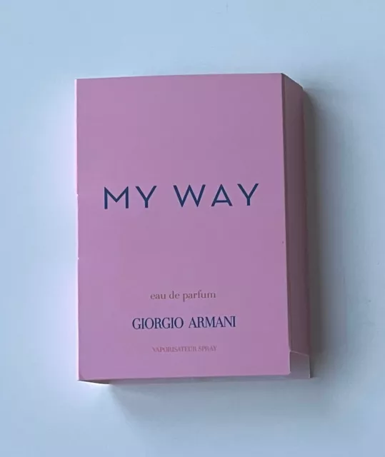 Giorgio Armani My Way Eau de Parfum EdP 1,2 ml Parfumprobe Probe neu