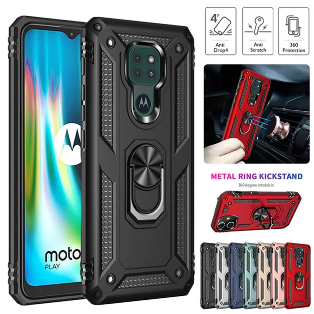 For Motorola Moto G9 Play G8 Plus Power Lite E6s Case Shockproof Rugged Cover