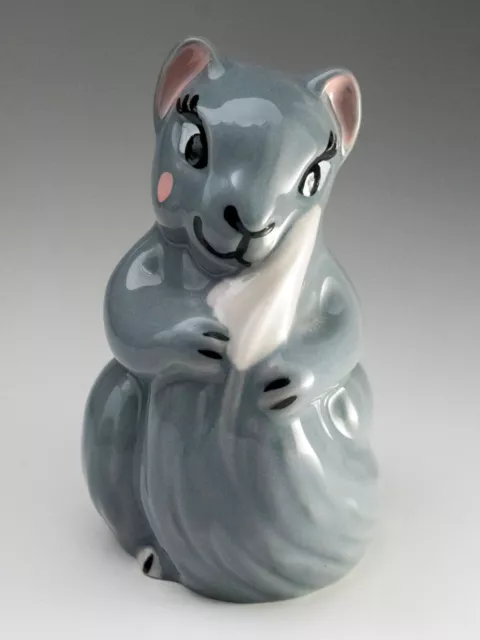 Wade Porcelain Figurine, Grey Felicity Squirrel, Limited Edition Collectable