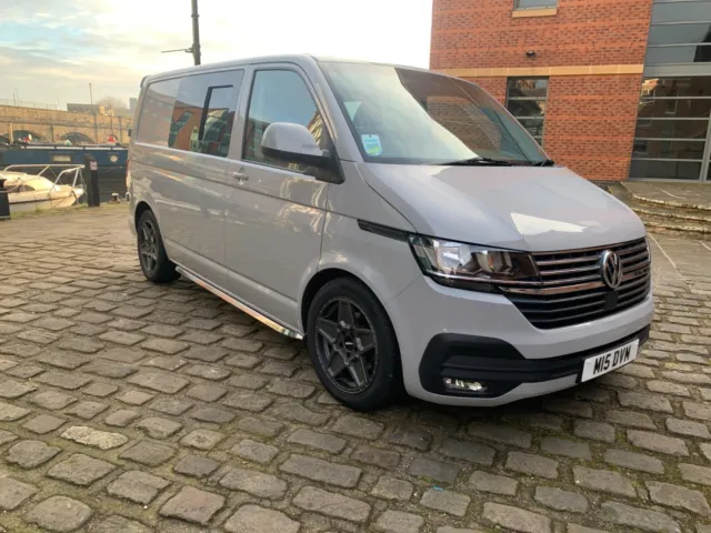 Vw Transporter Kombi Van 5 Seater Porsche Crayon Grey Super Metal Rocket Alloys