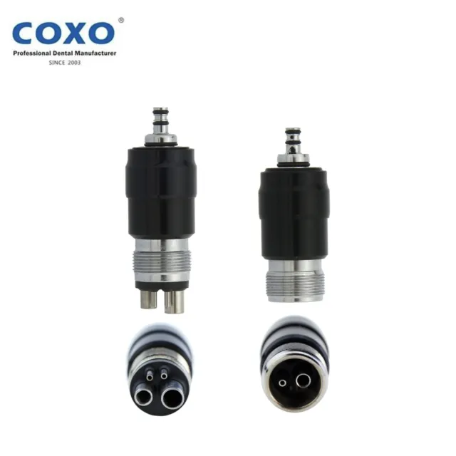 Dental Quick Coupling Connector 2/4 Hole For NSK QD-J M4 B2 High Speed Handpiece
