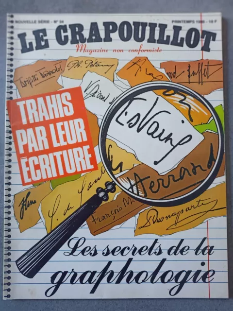 Le Crapouillot N°54 1980  Les Secrets de la graphologie