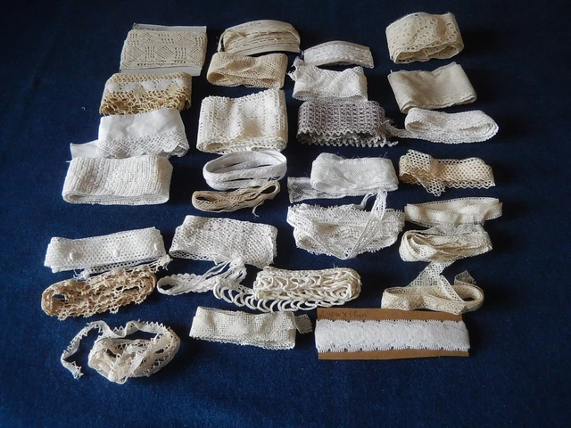 Lot De Dentelles Anciennes Couture Creations