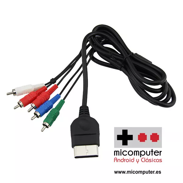 Cable Video HD ALTA CALIDAD AV Componentes para XBOX clasica, modelo 2002