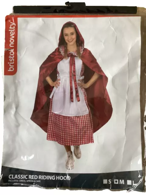 Little Red Riding Hood Ladies Fancy Dress Costume