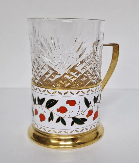 Soporte de vidrio de té soporte de vidrio vaso de té canico de podstá soporte de vidrio té Rusia