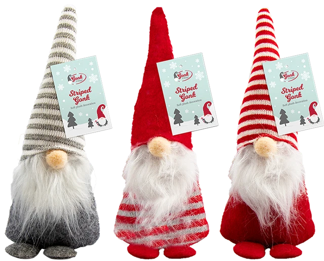 23 cm WEIHNACHTEN PLÜSCHBECKEN Zwerge Weihnachtsmann Puppe Zwerg Elfen Dekoration Weihnachten Ornamente