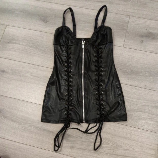 ANN SUMMERS ADDICTION Wet Look PU Dress Sexy Bodycon Bedroom Accessory Bondage 28.00 - PicClick UK ANN SUMMERS ADDICTION Wet Look PU Dress Sexy Bodycon Bedroom Accessory Bondage 28.00 - PicClick UK