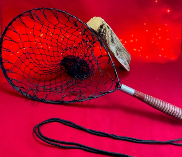 Antique Metal and Wood Fly Fishing Net - Vintage, Rustic yet Sophisticated