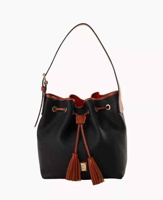 Dooney & Bourke Pebble Grain Aimee Drawstring Shoulder Bag