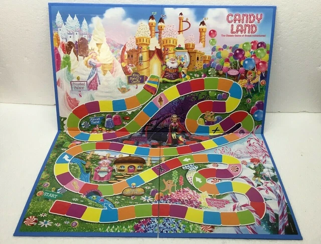 NEW CANDYLAND BOARD Game Replacement BOARD INSTRUCTIONS ONLY 9 99 