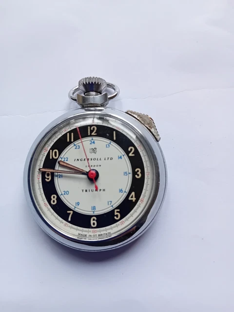 Ingersoll ltd triumph pocket watch 2025