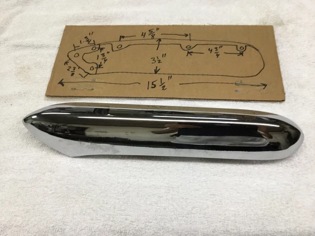 1940’s, 1950’s, GM, Ford, Other, Grill, Bumper Extension . Original