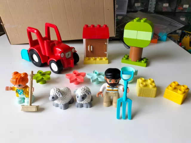 Lego Duplo Fattoria Con Trattore E Animali Set 10950 Usato Completo