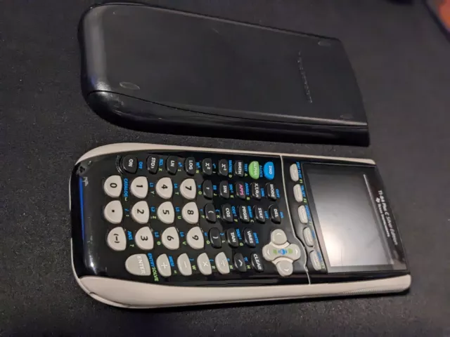 Texas Instruments TI-84 Plus C Silver Edition Graphing Calculator. No Cables