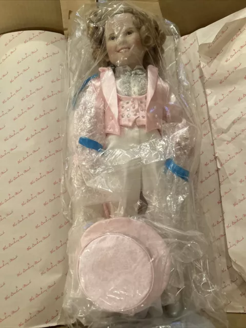 Danbury Mint The Shirley Temple “Dimples” Collector Doll Brand New
