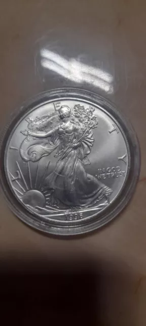 Silver American Eagle 1oz  1996