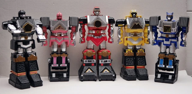 Power Rangers Mighty Morphin – Deluxe Zeo Megazord Robot Shogun – Bandai 1995