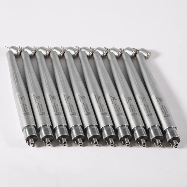 Dental 45° High Speed Handpiece Surgical Single Spray 4 Hole Push Button Ere