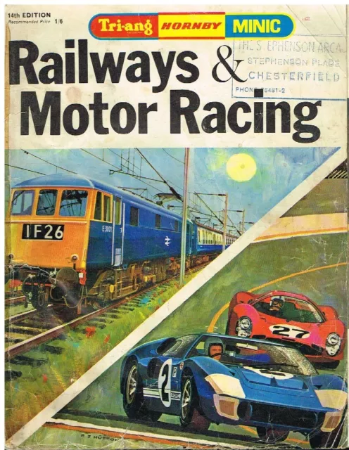 Triang Hornby Oo Model Railways & Minic Slot Cars 1968 Product Range Catalogue