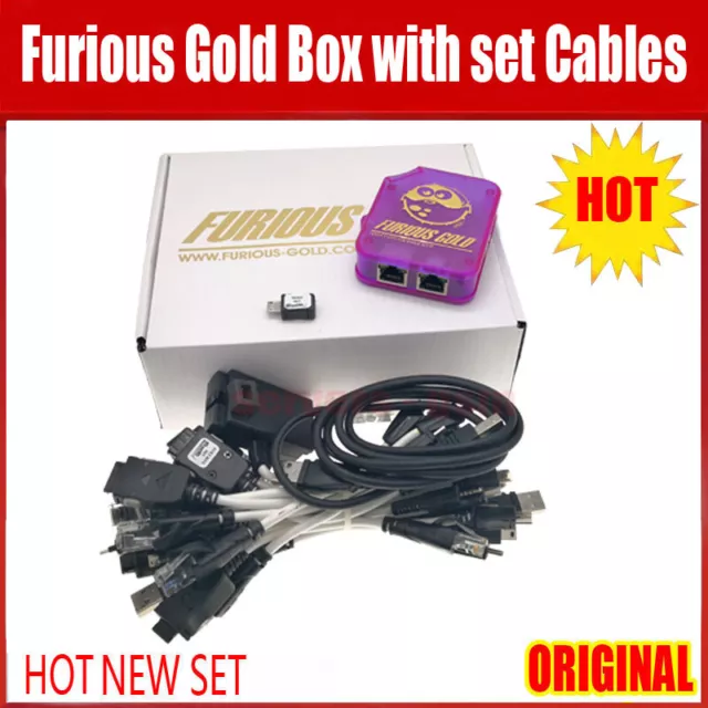Furious Gold Box with  Packs 1, 2, 3, 4, 5, 6, 7, 8, 11 with 26 cables