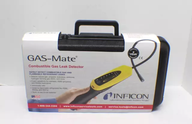 Inficon 718-202-G1 GAS-Mate Combustible Gas Leak Detector - NEW