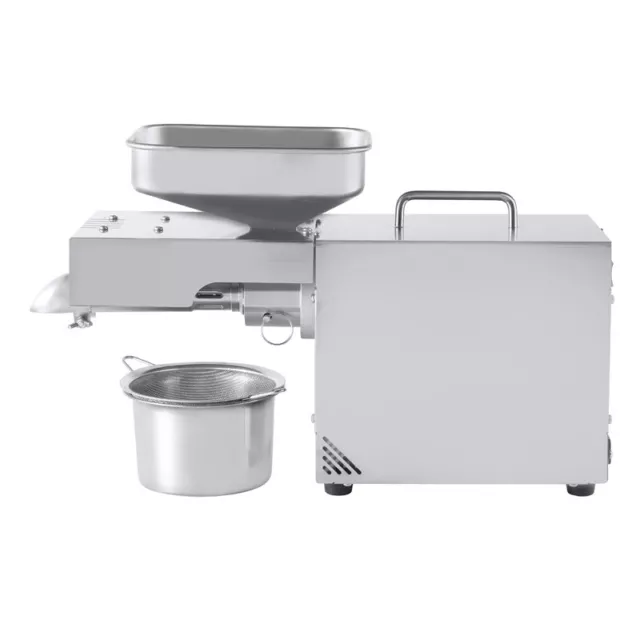 Spiral Stainless Steel Peanut Sesame Cold and Hot Double Press Press Machine