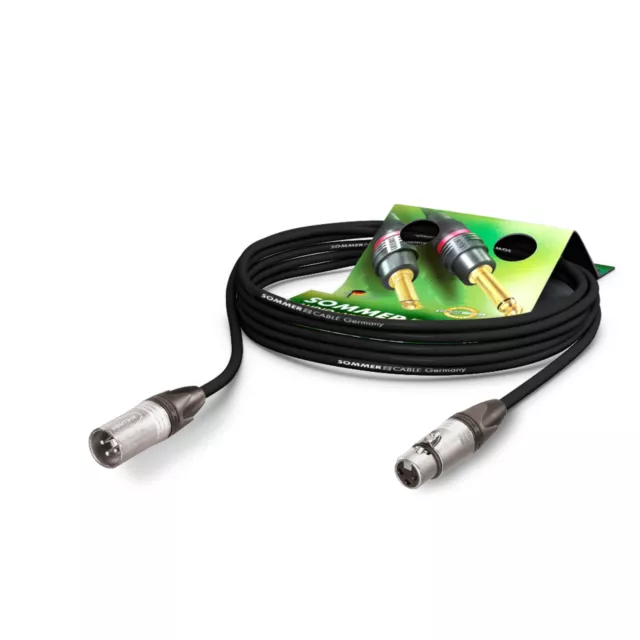 Sommer Cable SGMF-0600-SW Mikrofonkabel 6 m - Mikrofonkabel