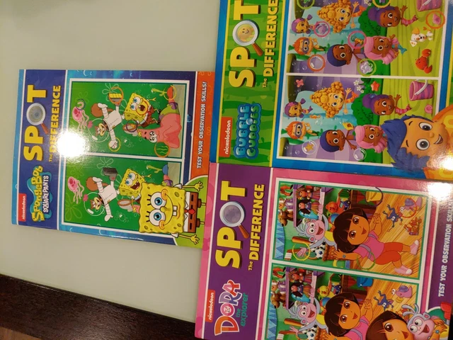 Nickelodeon - Mon livre puzzle géant : Bob l'éponge